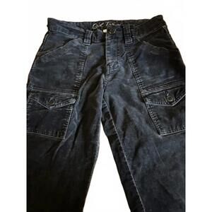 girl friend black jogger-jean hybrid pants w/ pockets – size 25W/32L